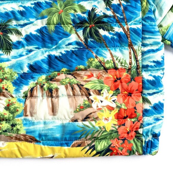 POLO RALPH LAUREN Hawaiian Print Down Toddler Boys Jacket Coat - Size 3T - New - Picture 8 of 8